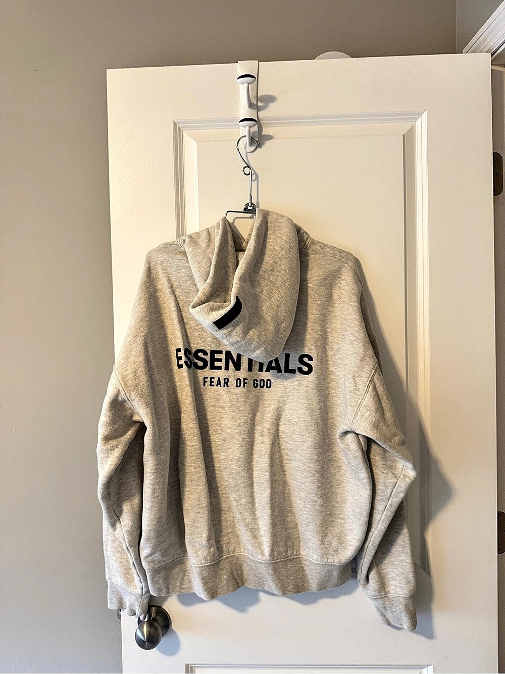 Fear of God Essentials Core Collection Hoodie Light Oatmeal- Size Medium